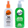 Miniatyrbillede 1 af 4: Malibu Spf50 Vandtæt Spray 200Ml + Aloe After Sun Gel 200Ml