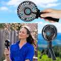 Miniatyrbillede 2 af 10: Bærbar Mini Ventilator Handcolio - Kompakt, Kraftfuld Og Stilfuld