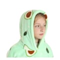 Miniatyrbillede 3 af 4: Tæppe Sweatshirt Tæppe Varm Tyk Hættetrøje Avocado Tæppe
