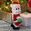 Miniatyrbild 7 av 9: Sjungande Dansande Tomteleksak Juldansande Jultomte