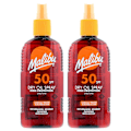 Miniatyrbillede 1 af 5: Malibu Dry Oil Spray Spf50 Bronzing Tanning Oil 200Ml X2 Stk.