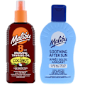 Miniatyrbillede 1 af 4: Malibu Bronzing Oil With Coconut Spf8 200Ml + After Sun Balm 200Ml