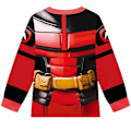 Miniatyrbild 9 av 9: Flickor Pojkar Deadpool Pyjamas Cosplay Wolverine Nattkläder Loungewear Pyjamas Set Wolverine(Top+pant) 120/5-6 Years