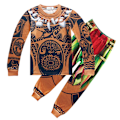 Miniatyrbild 1 av 9: Lös passform pyjamas set för barn pojkar Maui Kostym Outfits Cosplay Pyjamas Sovkläder 120cm