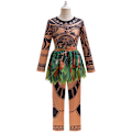 Miniatyrbild 3 av 8: Pojkar Moana Maui Cosplay Tatuering Kostym Halloween Cosplay Maskeradkostym gt; lt;- 110cm (5-6Y)
