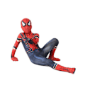 Miniatyrbild 4 av 9: Spider-Man Superhjälte Cosplay Kostym Barn Pojkar Kläder Dräkt Party Maskerad Red 3-4 Years