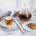 Miniatyrbilde 4 av 7: 4-delt te-diffuser i rustfritt stål, gjenbrukbar infuser, uttrekkbart tefilter