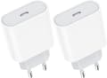 Miniatyrbild 2 av 7: 20W 2-pack USB-C snabbladdare, USB-C Type-C väggadapter