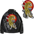 Large Roaring Tiger Patches Iron On Patches Animal Patches for Jacket