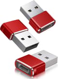 Miniatyrbillede 1 af 5: USB til USB C-adapter 3-pak, Type C hun til USB A han opladerkabelkonverter til Apple iWatch 8 7 SE, MacBook, iPhone 12 13 14 15 Max Plus Pro
