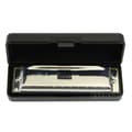New Swan Harmonica 10 Holes for C Major for Blues Rock Jazz Folk Harmonica Silver-FX-