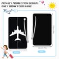 Miniatyrbild 2 av 5: 6-pack flygplansbagagetagg i aluminiumlegering
