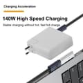 Miniatyrbillede 4 af 4: Type-C hun til Magsafe 3-konverter USB-C magnetisk adapter Mellembøjning