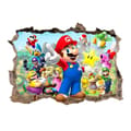 3D Mario Väggdekal för Barnrum, Barnkammare, Väggdekor