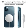 MagSafe-laddare för Apple iPhone Magnetisk Trådlös Laddningsplatta
