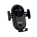 Smart Bil Trådløs Lader Automatisk Sensor Telefonholder (svart),A