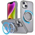 Kompatibelt magnetiskt skal för iPhone 14, kompatibelt med MagSafe ringstativ (Grå)