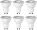 LED GU10 Spotlampe, Varmhvit, Ikke Dimbar - 6-pakning