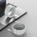 Miniatyrbilde 2 av 5: 2-PAKKE BASEUS Wisdom 1.5m 20W Type-C - Lightning Kabel - Hvit Hvit Hvit Hvit White Vit