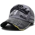 Miniatyrbilde 2 av 5: Cap Cap Vintage bomullscaps Unisex Distressed Snapback Trucker Hat