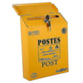 1 stk Låsbar Postkasse Retro Postkasse Veggmontert Postkasse Avisboks