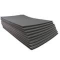 9 stk. 6 mm selvklebende lydabsorberende skumplater for biler, 30 x 50 cm