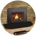 50x80 cm Brandsäker Glasfiber Eldstadsmatta för Inomhus Eldstadsskydd för Kamin