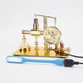 Miniatyrbild 6 av 8: Hot Air Stirling Engine Model Kit, DIY Metal Assembly Kit with Single Cylinder Stirling Engine and USB Lamp, Stirling Engine Building Kit Type 3 Type 3