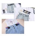Miniatyrbilde 5 av 5: Spennefritt midjebelte for jeansbukse Ingen spenne Stretch Elastisk stripe
