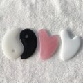 Miniatyrbilde 4 av 8: ansikt gua sha bord ansikts skraping skraping plate ansikt kroppen ma D