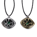 Miniatyrbilde 4 av 5: Antikk Doctor Strange Crysta Halskjede Agamotto Eye Pendant Lea Gold