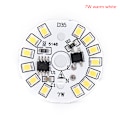 Miniatyrbild 1 av 8: LED-lampa Patch Lamp SMD Plate Circular Module Light Source Plat 7w warm white