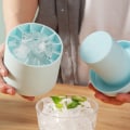 Miniatyrbillede 3 af 5: Ice Bucket Cup Form Ice Cubes Bakke Grade Quick Freeze Silico Gray