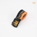 Miniatyrbilde 1 av 8: Hip Hop mote herre lerret belte Personlig Casual Flame Bel A8