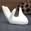 Miniatyrbild 5 av 8: Hand Form Keramisk Äggkoppshållare För Brunch Ägghållare Innehåll onesize