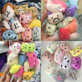 Miniatyrbild 5 av 8: 10 st e djurplyschdockor 5-6 cm Kawaii Bear Panda stoppade leksaker one size