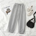 Pikkukuva 8 / 8: Naisten Solid collegehousut Autumn Baggy Fashion Oversize Sports Pan Gray L