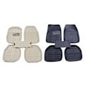 Miniatyrbilde 3 av 5: 5 stk Auto Gulvmatter Fottepper Tepper Bilstyling For Duster P Beige