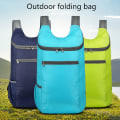 Miniatyrbilde 2 av 5: 20L lett sammenleggbar bag Utendørs ryggsekk Camping Vandring Tr blue