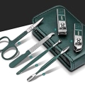Miniatyrbillede 3 af 8: 6 STK Pedicure / Manicure Sæt Negleklipper Cleaner icle Groomi Green