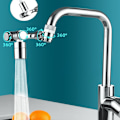 Pikkukuva 2 / 5: Alloy Universal Rotation Hana Ilmastin Retracta Robotic Swivel Silver Electroplated alloy