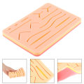 Miniatyrbillede 2 af 8: Skin Suture Practice Silikone Pad Wound Simulated Surgical Tra one size