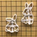 Miniatyrbild 5 av 7: 1/2 st e Bunny Cookie ters DIY Form Köksbakning Acce 2PCS