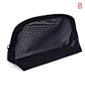 Miniatyrbillede 1 af 8: Mesh Transparent Kosmetisk Makeup Case Dame Make Up Organizer S B