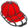 Pikkukuva 2 / 8: Lippalakin cap cap muodonmuutossuoja korkki cap cap s Black