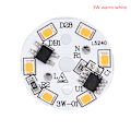 Miniatyrbild 1 av 8: LED-lampa Patch Lamp SMD Plate Circular Module Light Source Plat 3w warm white