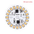 LED-lampa Patch Lamp SMD Plate Circular Module Light Source Plat 9w warm white
