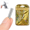 Miniatyrbillede 1 af 8: 10 Stk Små Magneter False Tips Kant ters Tip Magnet Manicure Til one size