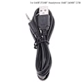 Miniatyrbild 1 av 8: USB laddare Power sladd för Synchros E40BT/E50BT hörlurar Black