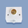 Miniatyrbilde 3 av 8: AC85-265V Automatisk infrarød IR-sensor for menneskekropp, lampeholder L onesize